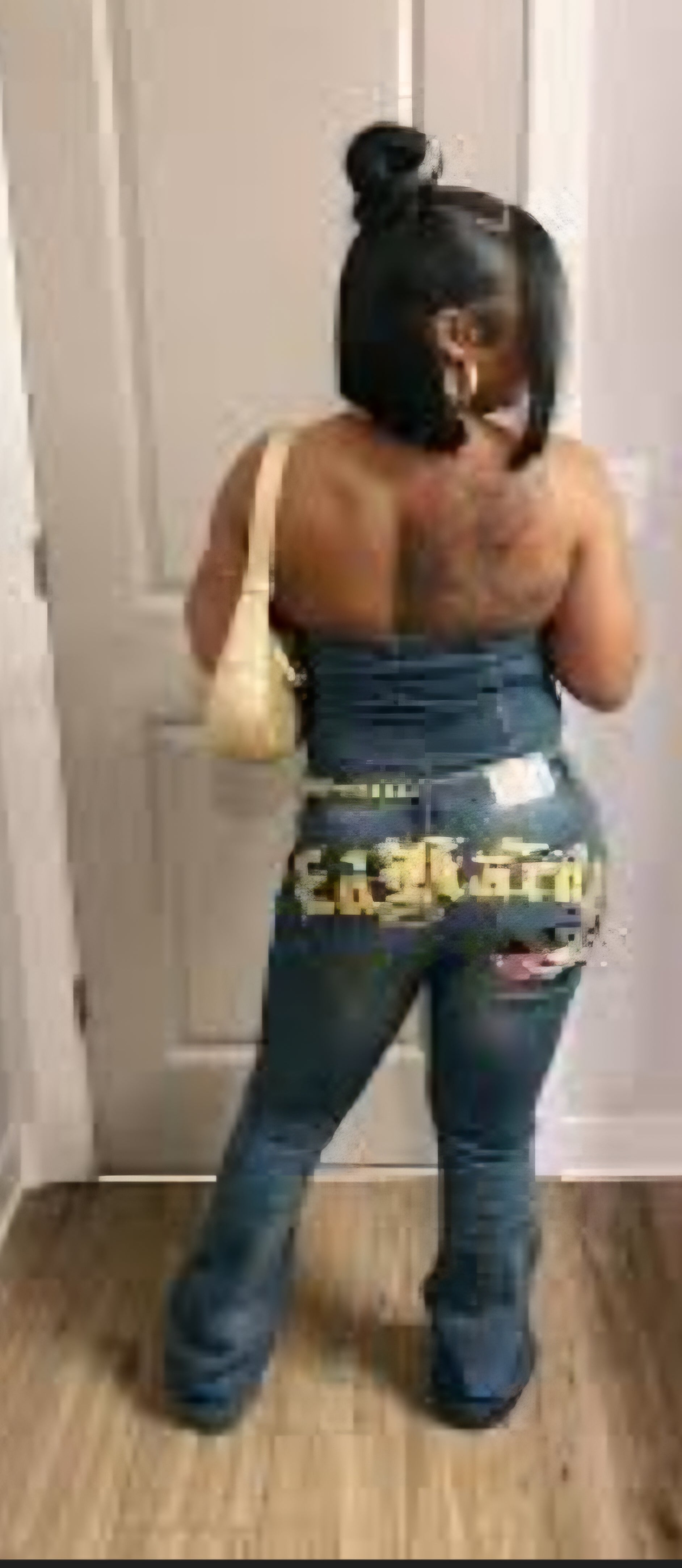 NWT Ed Hardy x Fashion Nova "True Love" Denim Jumpsuit - Medium Wash - Iconic Y2K Vibes