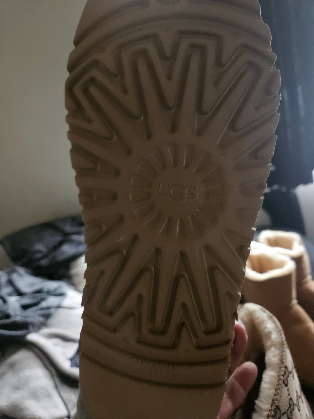 CreationzCloset Heirloom Monogram Shearling Bow Boot UGGZ