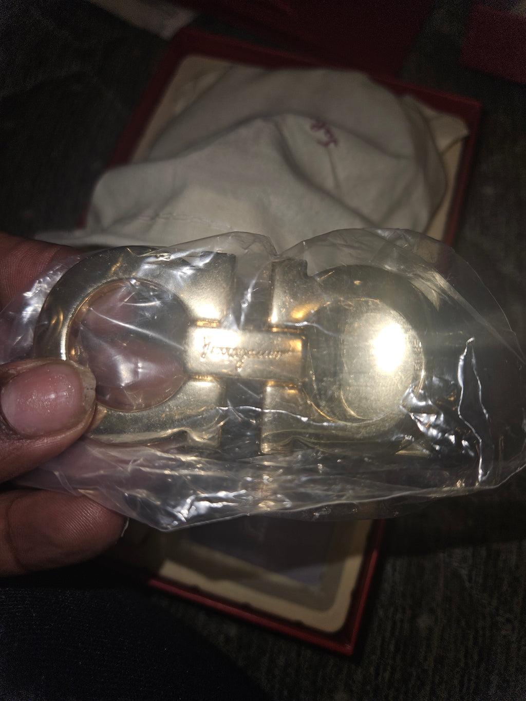 Classic Mancini farragamo Belt Set size 36