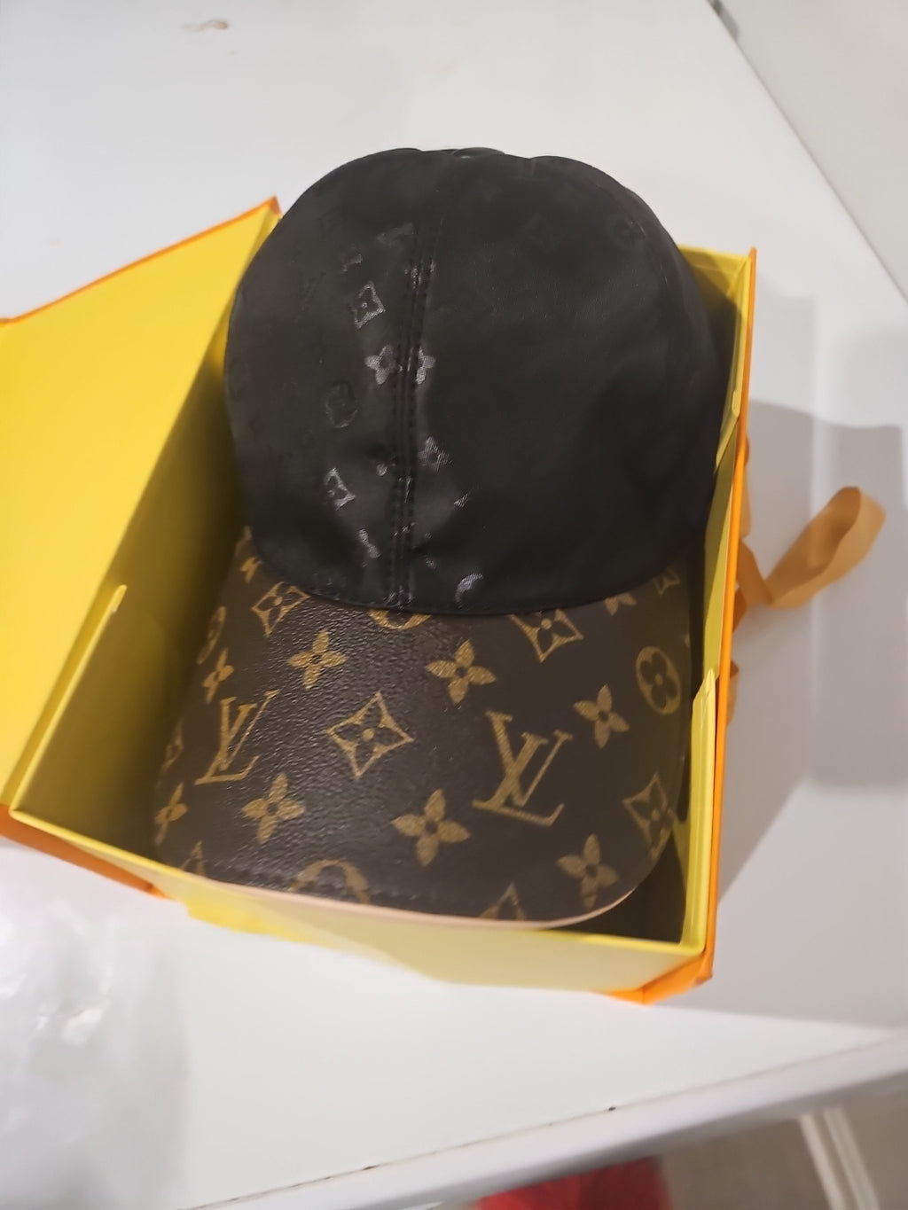 30% Off!)
NWT Louis Vuitton Black Monogram Cap (Made in Italy) - CreationzClozet