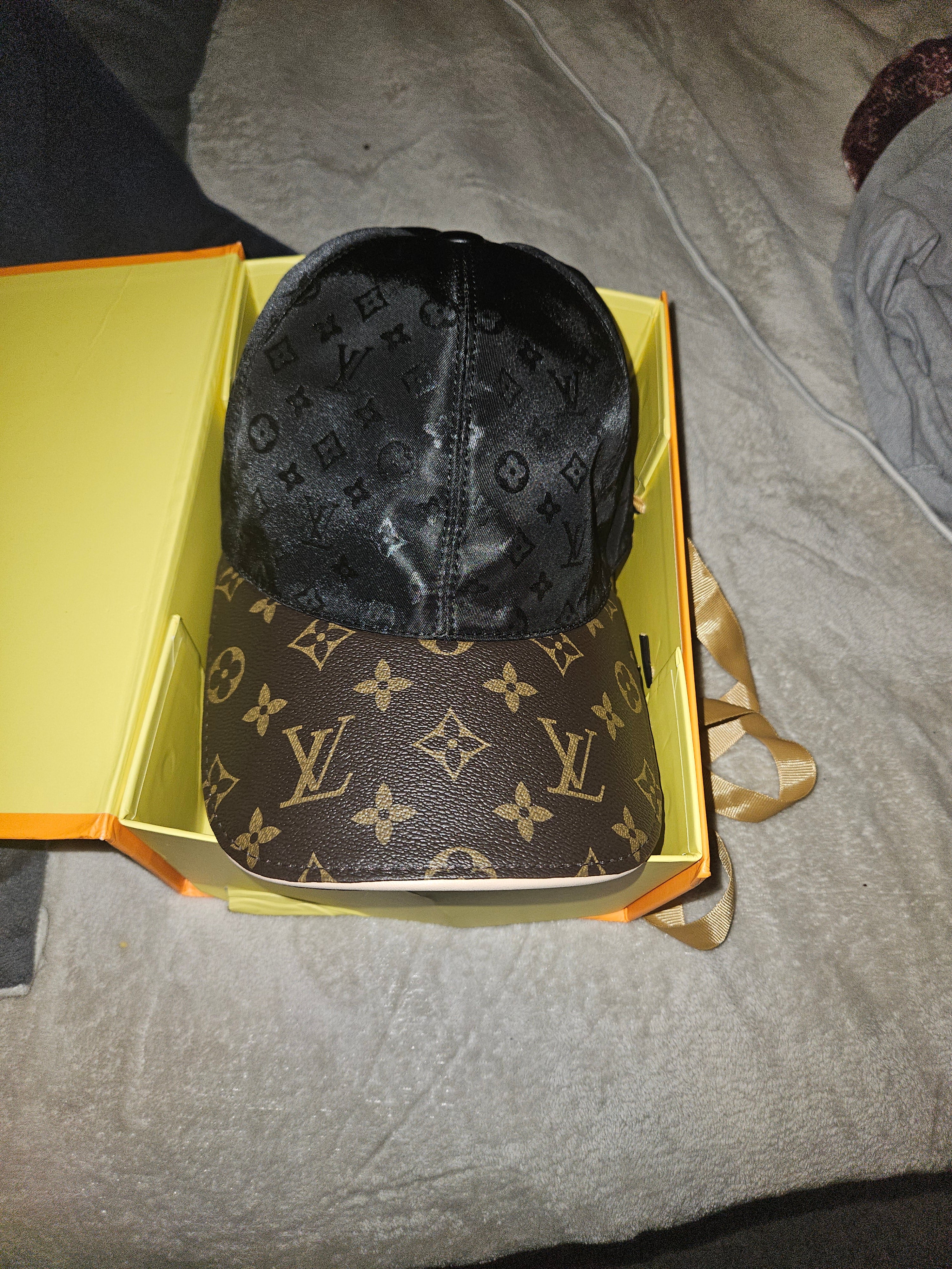 30% Off!)
NWT Louis Vuitton Black Monogram Cap (Made in Italy) - CreationzClozet