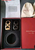 Classic Mancini farragamo Belt Set size 36
