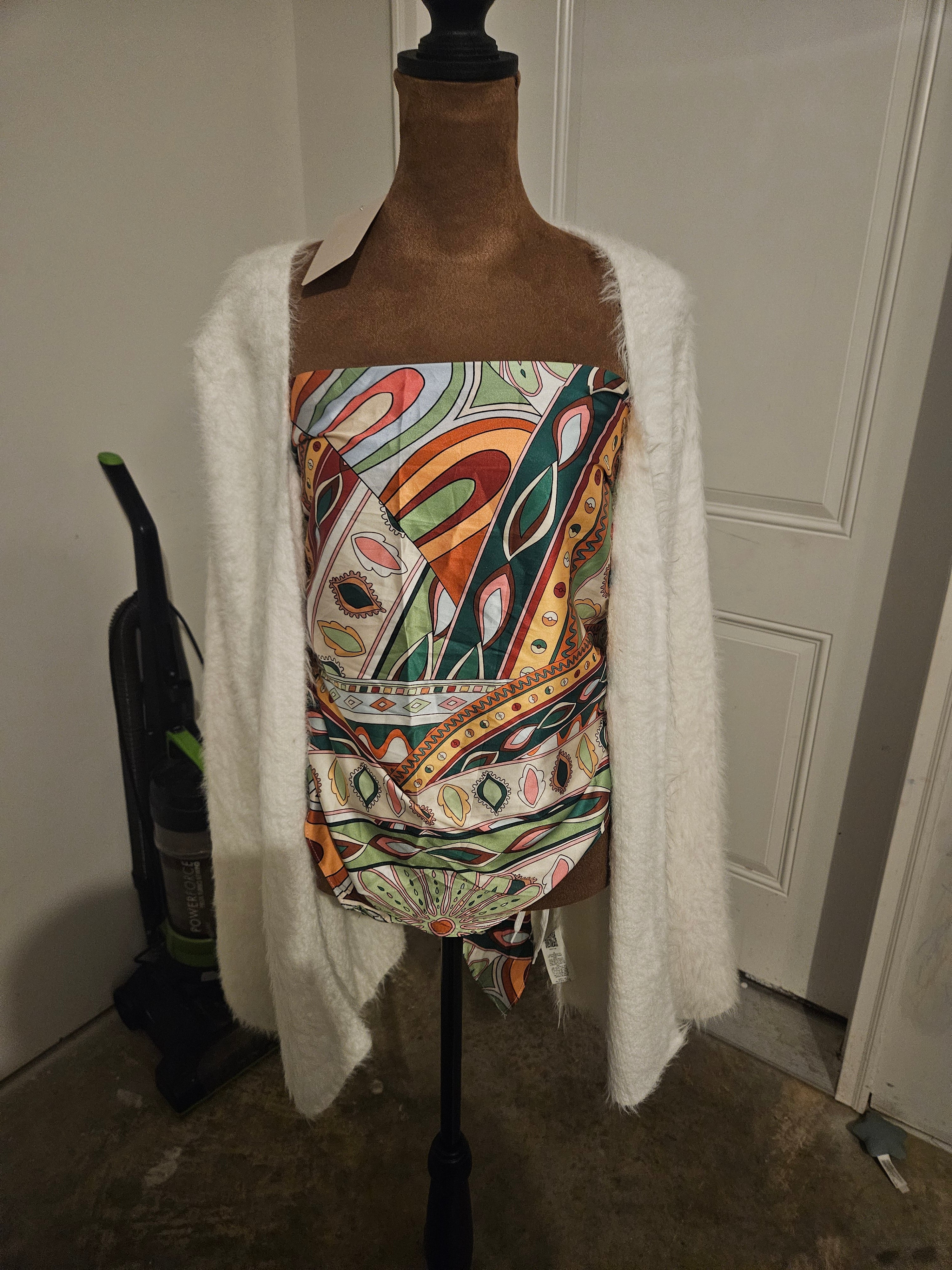 Cloud Nine" Fluffy Knit Cardigan - Cozy White Sweater (MUSERA Brand)